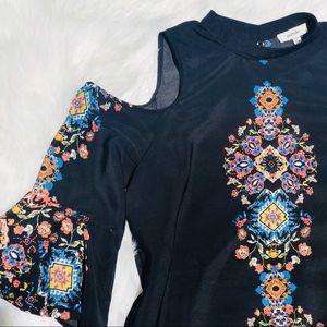 Meraki Cold Shoulder Blouse